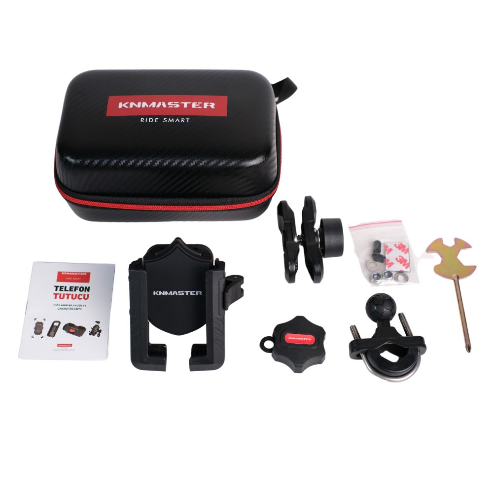 KNMASTER TT-150 TİTREŞİM ENGELLEYİCİLİ TELEFON TUTUCU